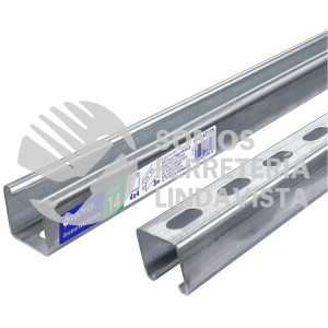 47766 PU-144P PERFIL UNICAL PERFORADO DE 3 M 4 X 4 CM CALIBRE 14 VOLTECK