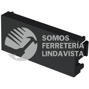 47885 TA-LN TAPON CIEGO NEGRO DE 1 MODULO LINEA LISBOA VOLTECK