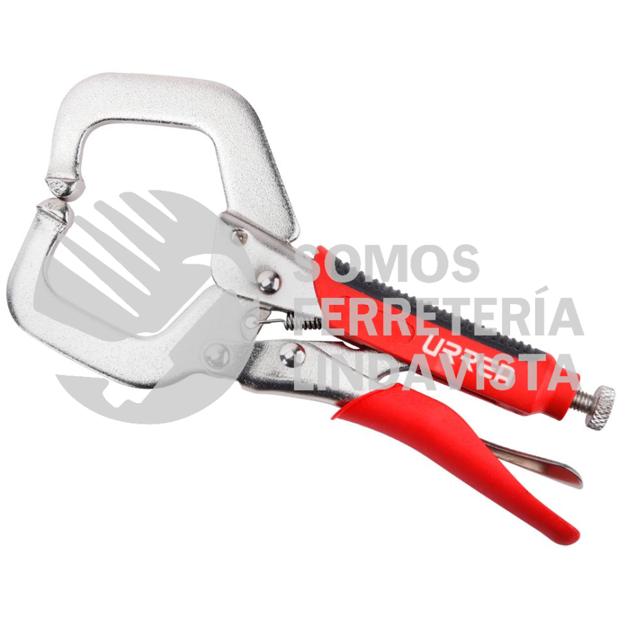 PCB6 PINZA DE PRESION DE 6" CON MANGO BIMATERIAL TIPO "C" URREA