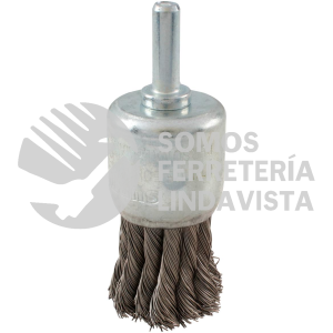 C584 C584 CARDA COPA TRENZADA ALAMBRE GRUESO 1-1/8" X 0.50 MM CON ZANCO 1/4" SURTEK