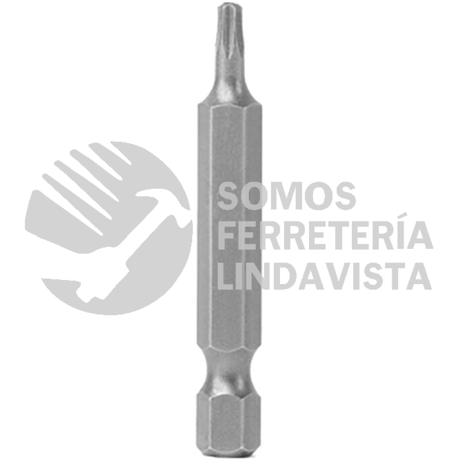 PTO252 PUNTA TORX DE PODER PARA DESTORNILLADOR HEXÁGONO DE 1/4", T25 X 2" 5 PIEZAS SURTEK
