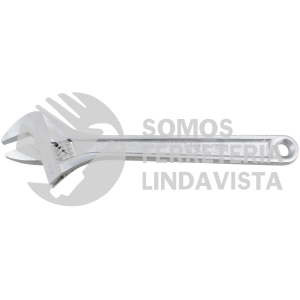 718I LLAVE AJUSTABLE CROMADA 18" URREA