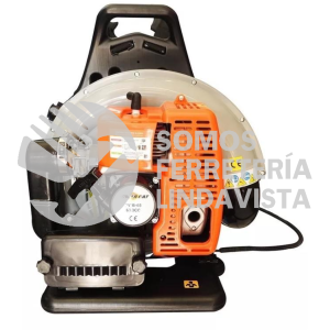 SOPLADORA CON MOTOR A GASOLINA TIPO MOCHILA 2 TIEMPOS 63CC POWER CAT
