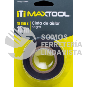 305004 CINTA DE AISLAR 18MM X 15 MT EN BLISTER AKSI