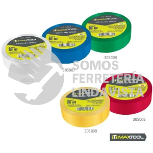 305007 CINTA DE AISLAR AZUL 19MMX15M AKSI