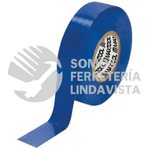 305007 CINTA DE AISLAR AZUL 19MMX15M AKSI