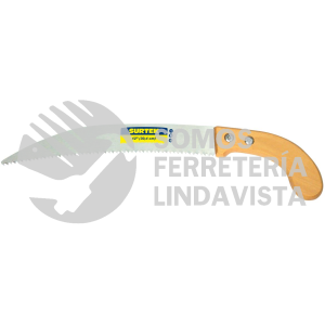 120260 SERRUCHO DE PODA CON MANGO DE MADERA CURVO 12" SURTEK