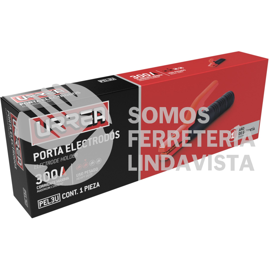 PEL3U PINZA PORTA ELECTRODOS 300 A URREA
