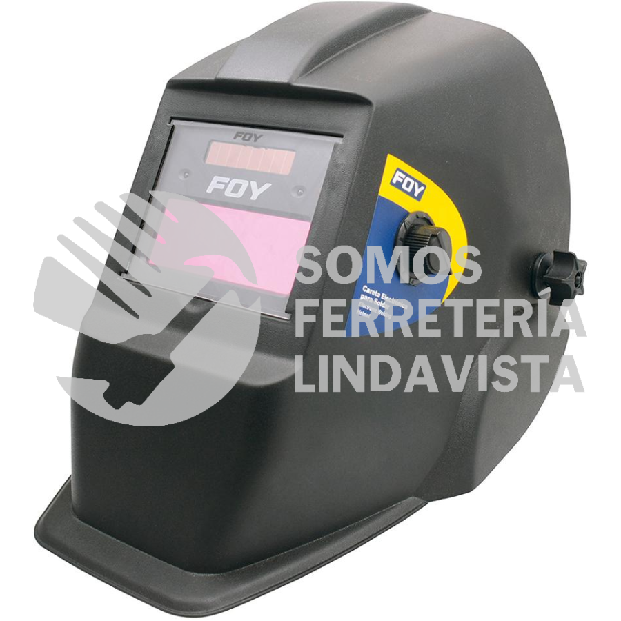 144173 CARETA ELECTRONICA PARA SOLDAR CON PANEL SOLAR Y CONTROL DE SOMBRAS FOY