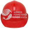 137312 CASCO DE SEGURIDAD CON AJUSTE DE INTERVALOS, COLOR ROJO SURTEK