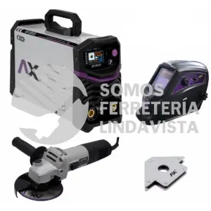 207LCD-C1 COMBO SOLDADORA INV 200A BI VOLT, CON CARETA ELEC, MINI, Y ESQ MAGNETICA22