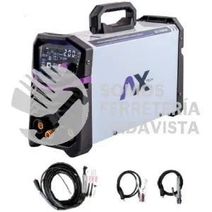 TH200LCD SOLDADORA INVERSOR ELECTRODO Y TIG HF 200A, BI VOLTAJE 110-220V