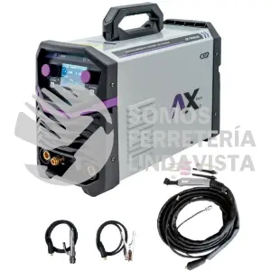 TAF205LCD SOLDADORA INVERSOR TIG HF AC/ DC Y ELECTRODO BI VOLTAJE 200 A P/ ALUMINIO CO