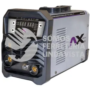 EM120LED SOLDADORA INVERSOR MICROALAMBRE 1 Kg / ELECTRODO Y TIG LIFT 120A, BI VOLTAJ