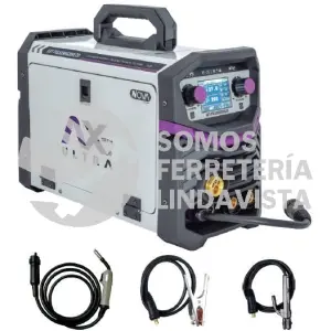 PULSEMIG200LCD SOLDADORA INVERSOR MIG/ MAG 200A, 220V 1PH CON PULSO SENCILLO Y DOBLE, ROLL