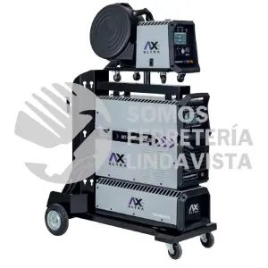 SUPERMIG500LCD SOLDADORA INVERSOR MIG GAS/ NO GAS , ELECTRODO Y TIG MULTIFASE Y MULTIVOLT