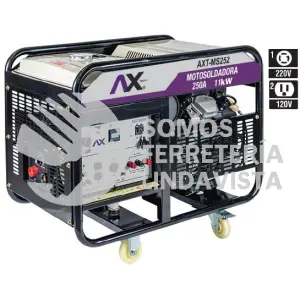 MS252 MOTOSOLDADORA A GASOLINA DE 300A, 23HP, 11000W / CA, 220V