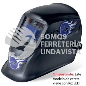 CE1002-CV CARETA ELECTRONICA PARA SOLDAR DE SOMBRA VARIABLE DISEÑO AX TECH