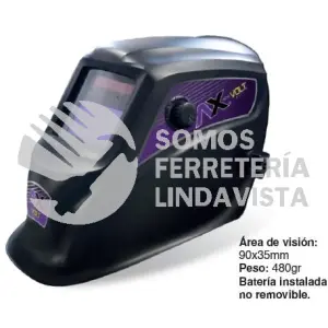 CE1004-CV CARETA ELECTRONICA PARA SOLDAR DE SOMBRA VARIABLE DISEÑO AX TECH