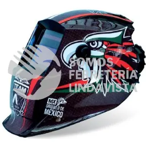 CEAZTECA-CV CARETA ELECTRONICA PARA SOLDAR DE SOMBRA VARIABLE PROFESIONAL, 2 SENSOR