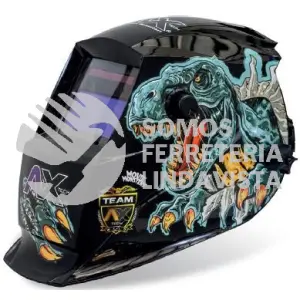 CEREX-CV CARETA ELECTRONICA PARA SOLDAR DE SOMBRA VARIABLE PROFESIONAL, 2 SENSOR