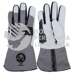 GP164-T GUANTE PARA SOLDADURA TIG REFORZADO PIEL DE CABRA
