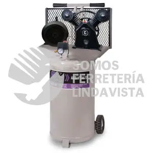 V73120 COMPRESOR VERTICAL 72Lts CABEZAL 2 PISTONES EN V MOTOR CARROLL 3HP, 110-220