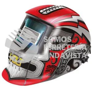 CELUCHADOR-CV CARETA ELECTRONICA PARA SOLDAR DE SOMBRA VARIABLE, 2 SENSORES COLOR VIS VOLT