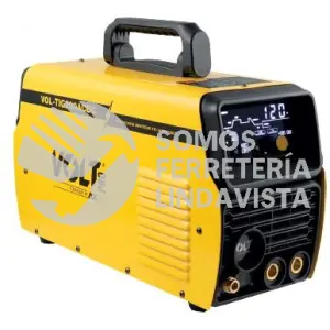 TIG200ACDC SODADORA INVERSOR MULTIPROCESOS MMA Y TIG ACDC; BI-VOLTAJE PANTALLA LED VOLT