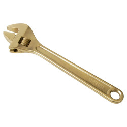 UH708 LLAVE AJUSTABLE DE BRONCE-ALUMINIO ANTICHISPA DE 8