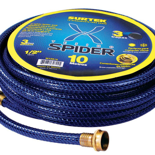 M12S15 MANGUERA PARA JARDIN TEJIDO SPIDER 1/2