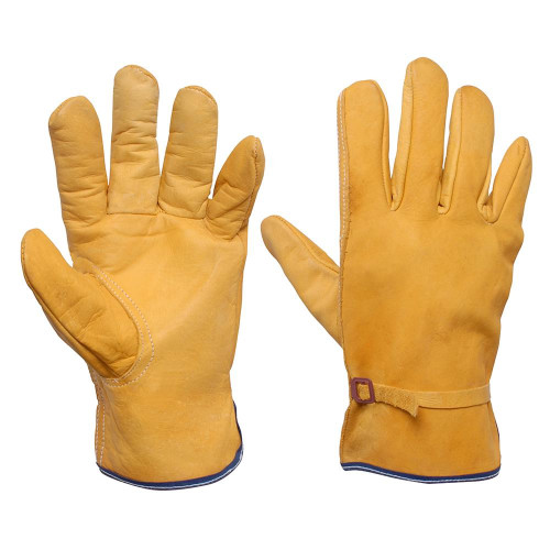 137412 GUANTES TIPO ARGONERO DE PIEL DE VACUNO CON CINTILLO UNITALLA SURTEK