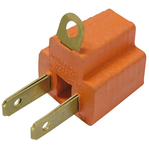 136450 ADAPTADOR CLAVIJA DE ATERRIZADO A POLARIZADO PVC, 2 PIEZAS SURTEK