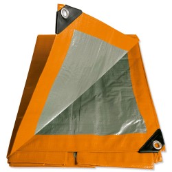 LE14X18N LONA DE POLIETILENO COLOR NARANJA 4.26 X 5.48 M FOY