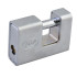 L22C80QCBB CANDADO DE ACERO PARA CORTINA 80 MM, CROMO SATINADO, LLAVE DE PUNTOS LOCK