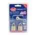 L20S25EB JUEGO DE 2 CANDADOS DE LATON CORTOS 25 MM, LLAVE ESTANDAR LOCK