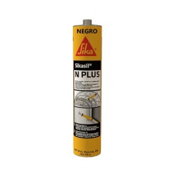 432055 SIKASIL N PLUS NEGRO CARTUCHO 295 ML SIKA INDUSTRY