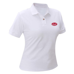 LPODBM PLAYERA TIPO POLO PARA DAMA COLOR BLANCO TALLA M LOCK