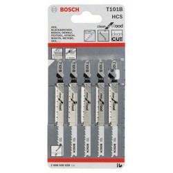 T101B SEGUETA CALADORA PARA MADERA/PLASTICO 3-30MM 10DPP PAQUETE CON 5 PIEZAS 2608667305-720 BOSCH