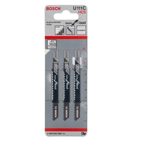 U111C SEGUETA CALADORA 4-50MM 2608630566-720 PAQUETE CON 3 PIEZAS BOSCH