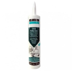 732 SILICON TRANSPARENTE USO INDUSTRIAL 300 ML DOW CORNING HESDC130A300A