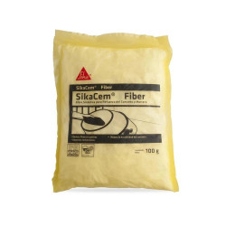 401197 SIKACEM FIBER CAJA 24 BOLSAS 100 GR C/U SIKA CONSTRUCCION