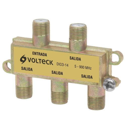 48477 DICO-14 DIVISOR COAXIAL DE 1 ENTRADA Y 4 SALIDAS VOLTECK