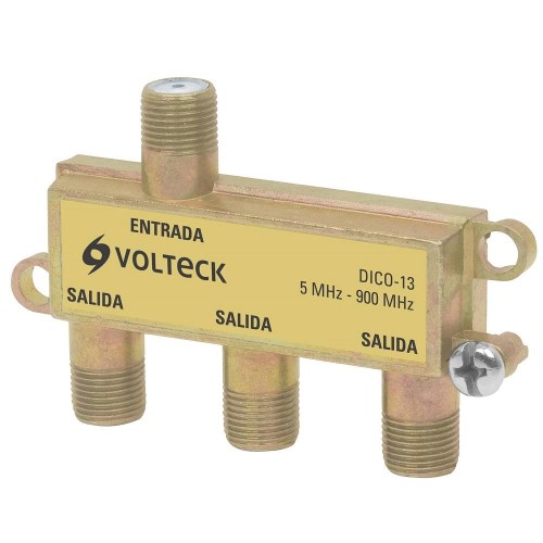 48476 DICO-13 DIVISOR COAXIAL DE 1 ENTRADA Y 3 SALIDAS VOLTECK