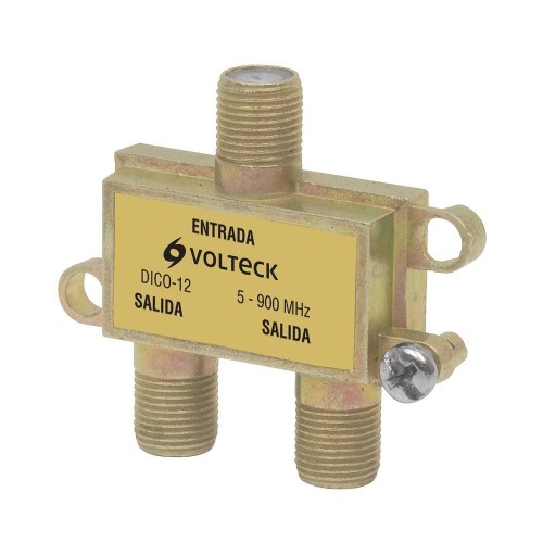 48475 DICO-12 DIVISOR COAXIAL DE 1 ENTRADA Y 2 SALIDAS VOLTECK