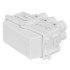 48132 APSE-IB INTERRUPTOR SENCILLO LINEA ITALIANA COLOR BLANCO VOLTECK