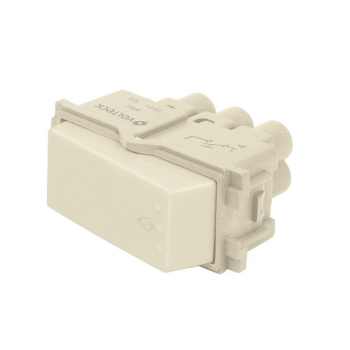 48099 APTI-I INTERRUPTOR PARA TIMBRE LINEA ITALIANA COLOR MARFIL VOLTECK