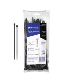 44326 CIN-5020N BOLSA CON 50 CINCHOS PLASTICOS 50 LB 200X4.5 MM NEGROS VOLTECK