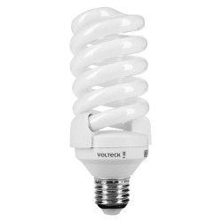 46827 F-28E LAMPARA ESPIRAL T4 28 W LUZ DE DIA EN BLISTER VOLTECK