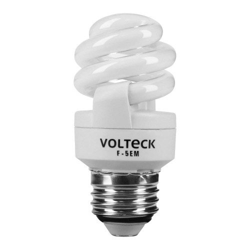 48200 F-5EM LAMPARA ESPIRAL MINI T2 5 W LUZ DE DIA EN BLISTER VOLTECK